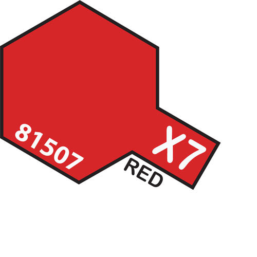 Tamiya Mini X-7 Red 10ml