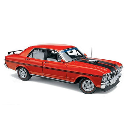 DDA Ford Vermillion Fire with Black Stripes XY GTHO Phase III 1:32 Scale Diecast Vehicle
