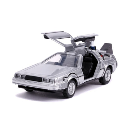 Back To The Future 2 Delorean Time Machine 1:32 Scale Hollywood Ride Diecast Vehicle
