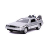 Back To The Future 2 Delorean Time Machine 1:32 Scale Hollywood Ride Diecast Vehicle
