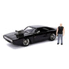 Fast & Furious 1970 Dodge Charger with Figure 1:24 Scale Diecast Vehicle