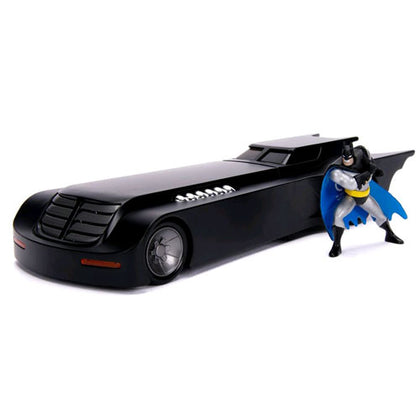 Batman The Animated Series Batmobile with Figure 1:24 Scale Diecast Vehicle