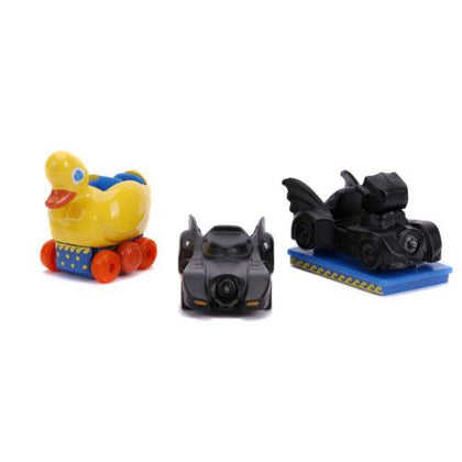 Batman Returns 3 Pack Nano Hollywood Ride Diecast Vehicles