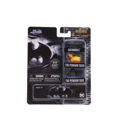 Batman Returns 3 Pack Nano Hollywood Ride Diecast Vehicles