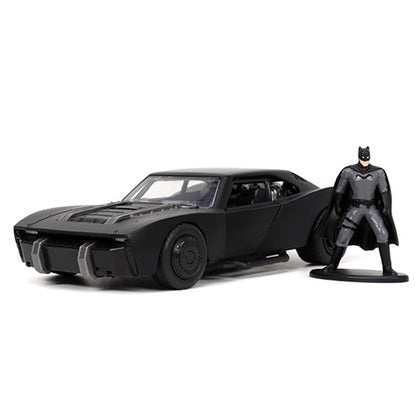 The Batman 2022 Batmobile with Figure 1:32 Scale Diecast Vehicle