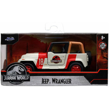 Jurassic World 92 Jeep Wrangler 1:32 Scale Diecast Vehicle