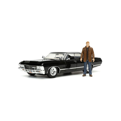 Supernatural 67 Chevy Impala with Dean 1:24 Scale Diecast Vehicle