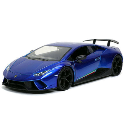 Hyperspec 2017 Lamborghini Huracan Blue 1:24 Scale Diecast Vehicle