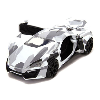 HyperSpec Lykan Hypersport WH/Camo 1:24 Scale Diecast Vehicle