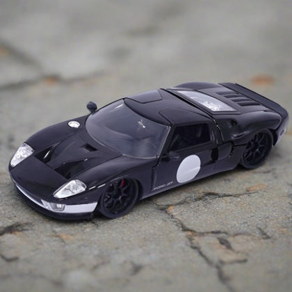 Big Time Muscle Ford GT 2005 Black 1:24 Scale Diecast Vehicle