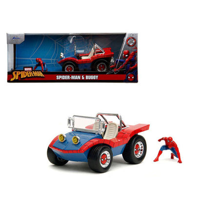 Marvel Comics Spider-Man with Buggy 1:24 Scale Hollywood Ride Diecast Vehicle