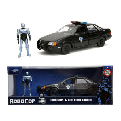 Robocop 1986 Ford Taurus with Figure 1:24 Scale Diecast Vehicle