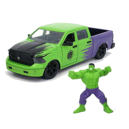 Marvel Comics Hulk 2014 Dodge Ram 1500 1:24 Scale Hollywood Ride Diecast Vehicle