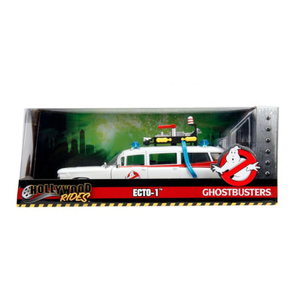 Ghostbusters Ecto1 1984 Hollywood Rides 1:24 Scale Diecast Vehicle