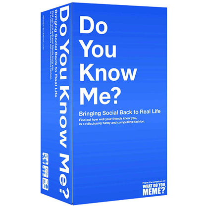 Do You Know Me? Base Game
