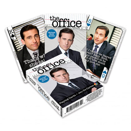 The Office Michael Quotes Playing Cards