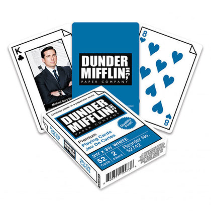 The Office Dunder Mifflin Swag Playing Cards