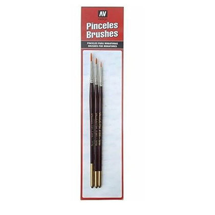 Vallejo Painter Brush Set (0, 1 and 2)