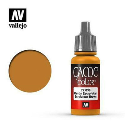 Vallejo Game Colour Scrofulous Brown 18ml