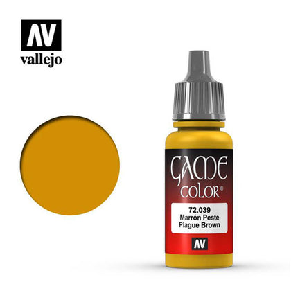 Vallejo Game Colour Plague Brown 18ml