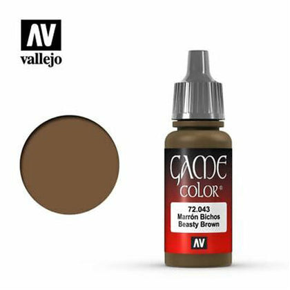 Vallejo Game Colour Beasty Brown 18ml