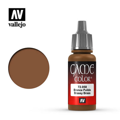 Vallejo Game Colour Brassy Brass 18ml