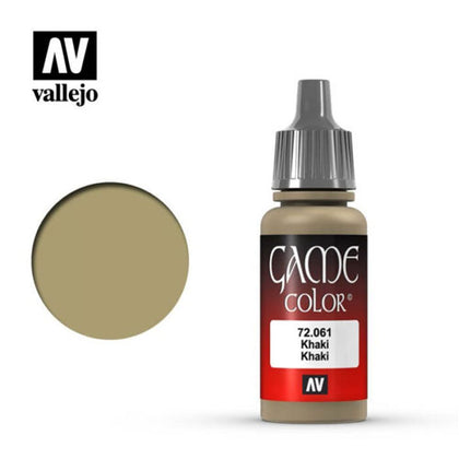 Vallejo Game Colour Khaki 18ml