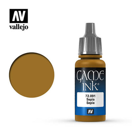 Vallejo Game Colour Ink Sepia 18ml