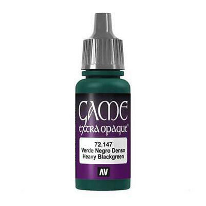 Vallejo Game Colour Extra Opaque Heavy Blackgreen 18ml
