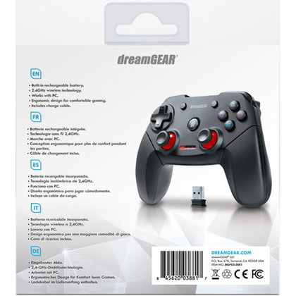 PS3/PC DreamGear Shadow Pro Wireless Controller