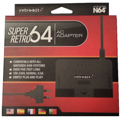 Nintendo 64 AC Adapter Power Supply