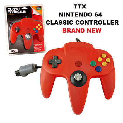 Nintendo 64 Controller Replica Red