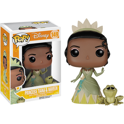 The Princess and the Frog Princess Tiana and Naveen Pop! Vinyl