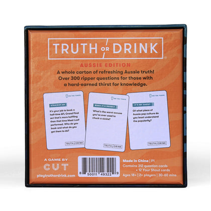 Truth or Drink On The Turps Aussie Edition