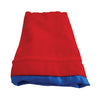 Dice Bag MDG Large Velvet Red/Satin Lining Blue