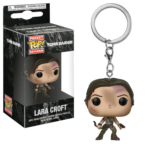 Tomb Raider Lara Croft Pop! Keychain