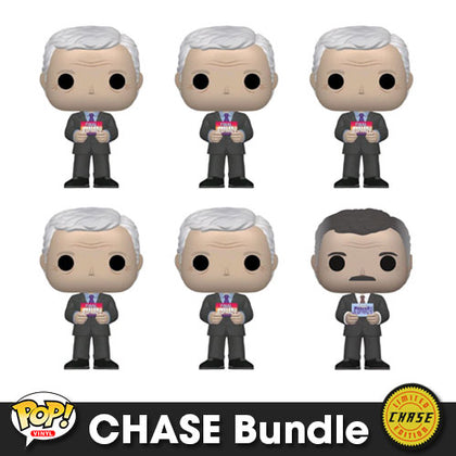 Jeopardy Alex Trebek Pop! Vinyl CHASE Bundle