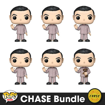 Mr Bean Pajamas Pop! Vinyl CHASE Bundle