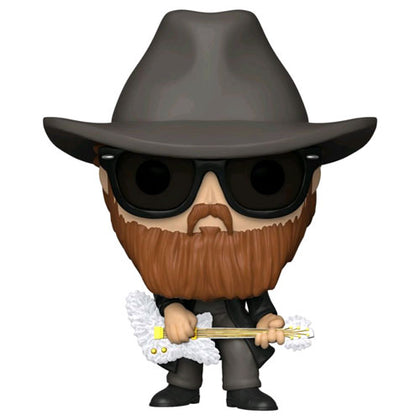 ZZ Top Billy Gibbons Flocked Pop! Vinyl