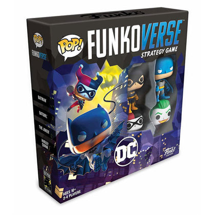 Funkoverse DC 100 4 pack Strategy Board Game