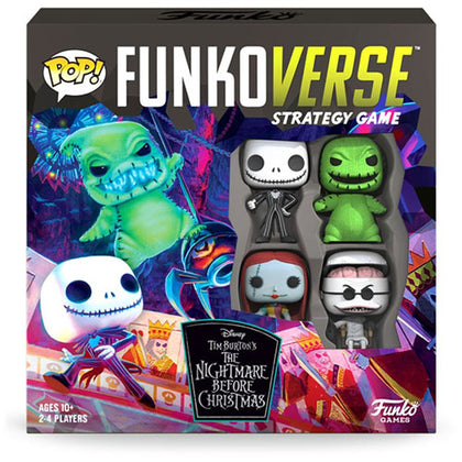 Funkoverse The Nightmare Before Christmas 100 4-pack Board Game