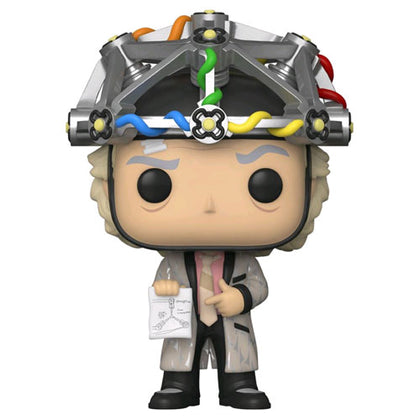 BTTF Doc with Helmet Pop! Vinyl