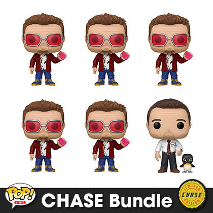 Fight Club Tyler Durden Pop! Vinyl CHASE Bundle