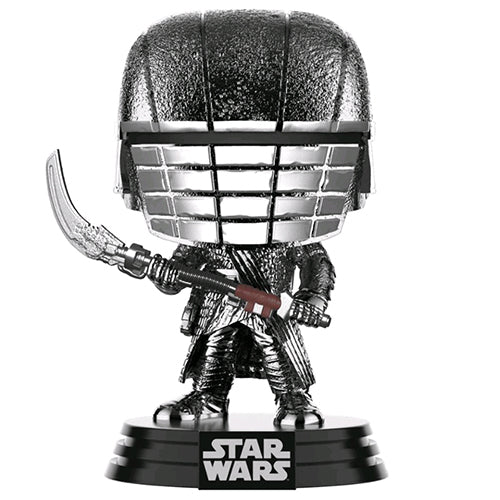 Star Wars Knight of Ren Scythe Ep9 Rise of Skywalker Hematire Chrome Pop! Vinyl