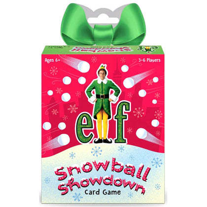 Elf Snowball Showdown Card Game