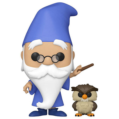 The Sword in the Stone Merlin with Archimedes Pop! Vinyl
