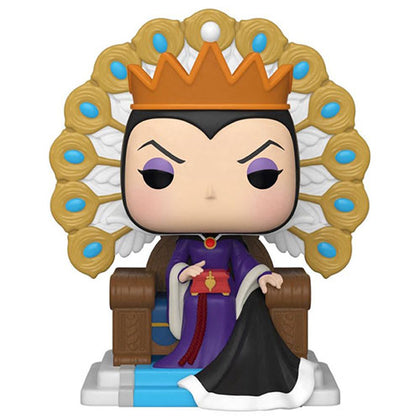 Disney Villains Snow White and the Seven Dwarfs Evil Queen on Throne Pop! Deluxe