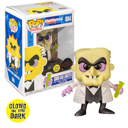 Underdog Simon Bar Sinister Glow US Exclusive Pop! Vinyl