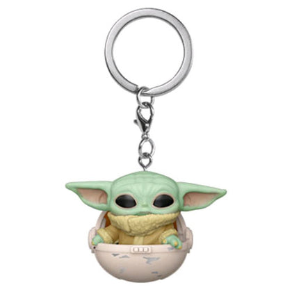 Star Wars The Mandalorian The Child in Hover Pram Pop! Keychain
