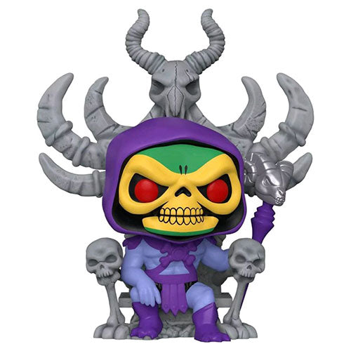 Masters of the Universe Skeletor on Throne US Exclusive Pop! Deluxe